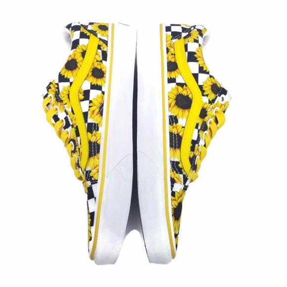 customs sunflowers old skool